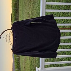 Lands End Black Fleece Boatneck Top Size Small Petite 6-8